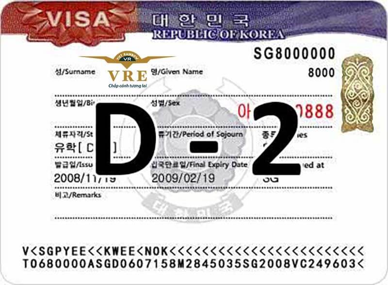 Tuyển sinh du học Hàn Quốc Visa D2 tại {address}
