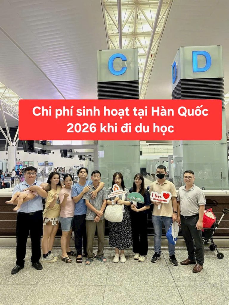 Chi Phí Sinh Hoạt Tại Hàn Quốc 2026: 1 Tháng Hết Bao Nhiêu Tiền? 1 12 chi phi sinh hoat tai han quoc 1772161799